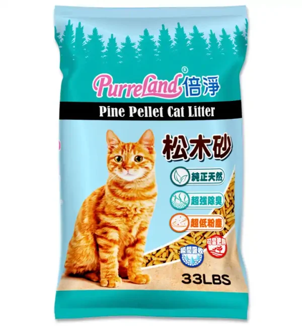 【PurreLand倍淨】 松木砂 33LBS