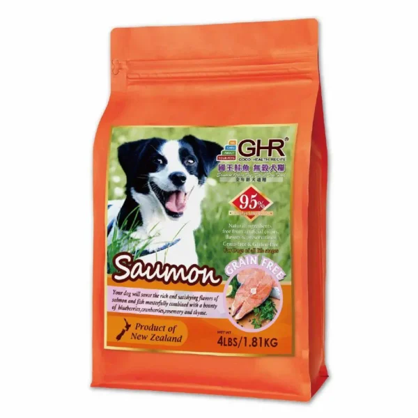 【GHR】無穀犬糧 國王鮭1.81KG