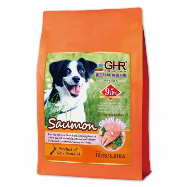 【GHR】無穀犬糧 國王鮭6.81KG