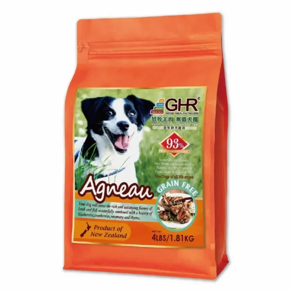 【GHR】無穀犬糧_放牧羊1.81KG