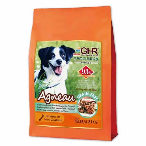 【GHR】無穀犬糧_放牧羊6.81KG
