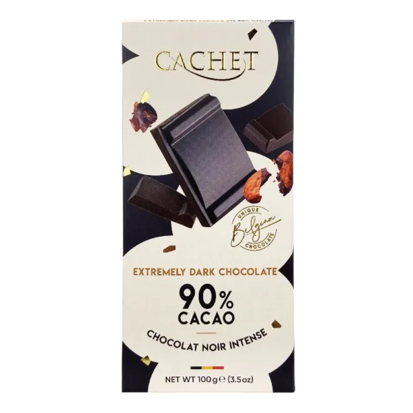 比利時 Cachet 凱薩90 %巧克力100G