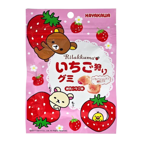 日本小熊造型草莓風味軟糖