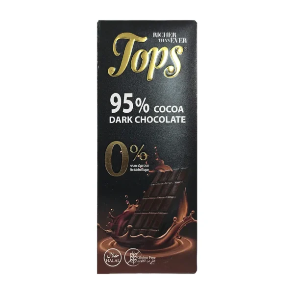 95%無加糖醇黑巧克力50g