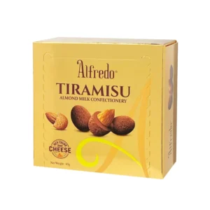 AFG0430-Alfredo白儷人提拉米蘇風味杏仁夾心牛奶可可65g Alfredo白儷人提拉米蘇風味杏仁夾心牛奶可可65g